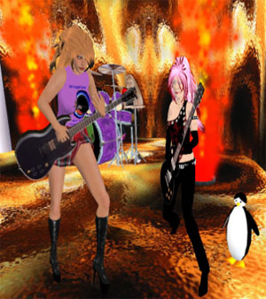 Sal and Harrie at the Black Sun