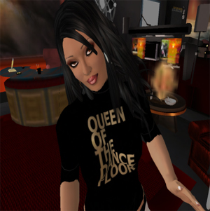 Preciousse Moody at the Sunset Club
