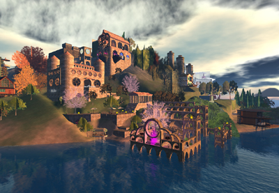 Pixel Hill from the water